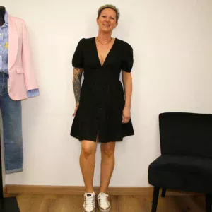 Robe Broderie Goa noire